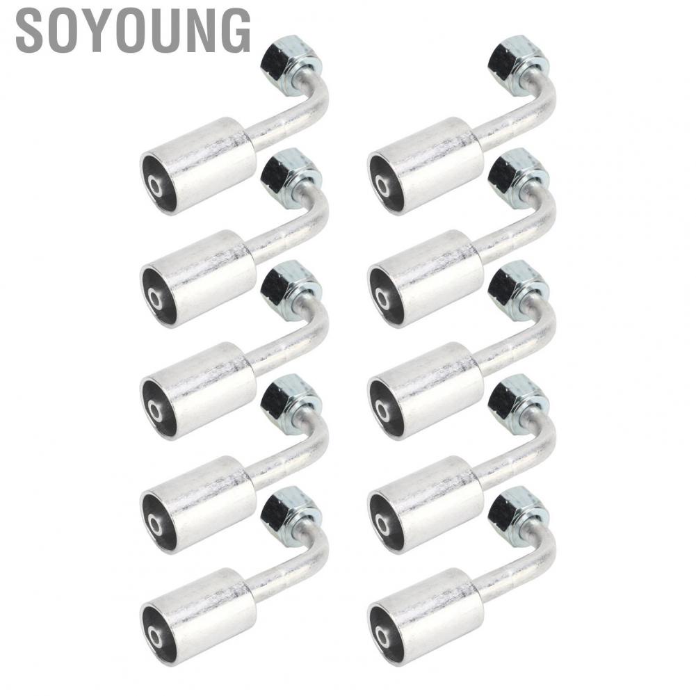 Soyoung Air Conditioning 90 Degree Beadlock High Strength  AC Splicer Fitting for Car