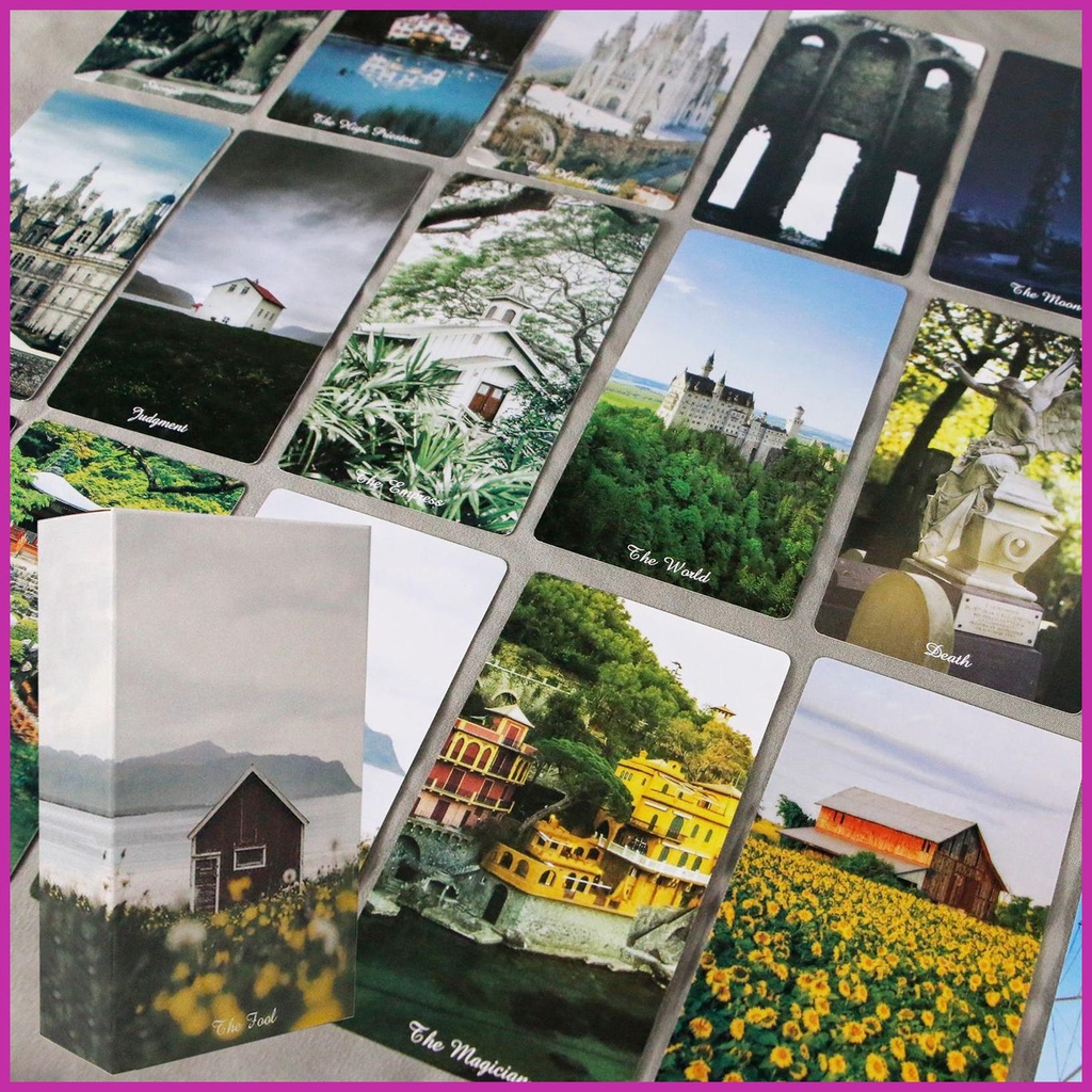 Bộ Thẻ Bài Tarot of Architecturs Nhiều Màu Sắc Vui Nhộn