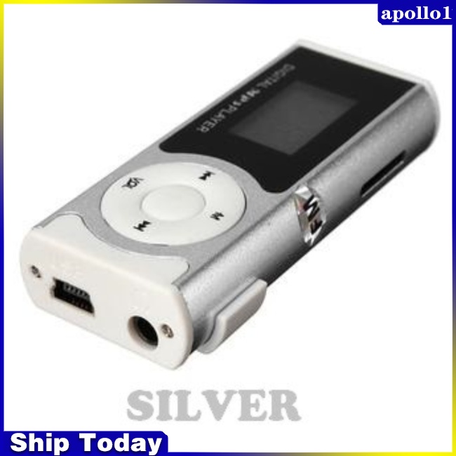 Máy Nghe Nhạc MP3 Màn Hình Lcd Hỗ Trợ Thẻ Nhớ Micro Tf Sd