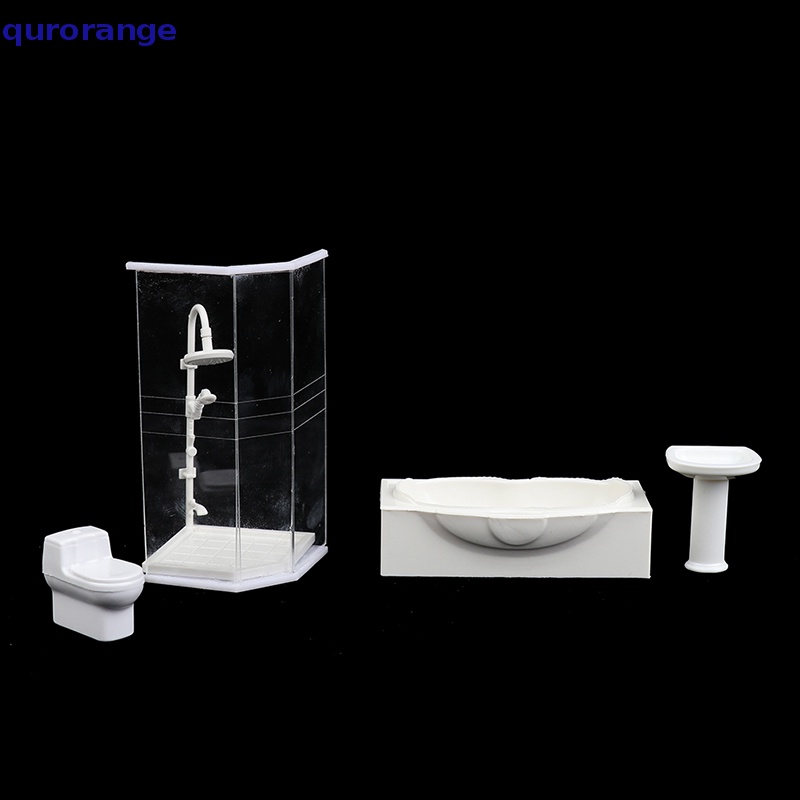 Bộ Đồ Chơi Phòng Tắm Tỉ Lệ 1: 25 Trang Trí Nhà Búp Bê