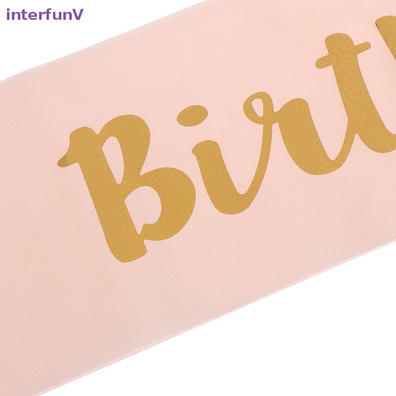 [InterfunV] 1 Dải Băng Đeo Chéo Chúc Mừng Sinh Nhật / Tiệc Kỷ Niệm / Sinh Nhật Dành Cho Người Lớn