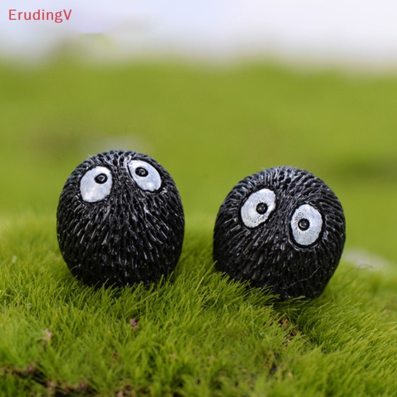 Set 10 Quả Bù Nhìn Màu Đen Dùng Trang Trí Phong Cảnh DIY