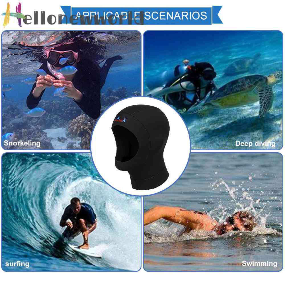 Mũ Bơi Lặn Nhanh Khô Chống Lạnh Tiện Dụng