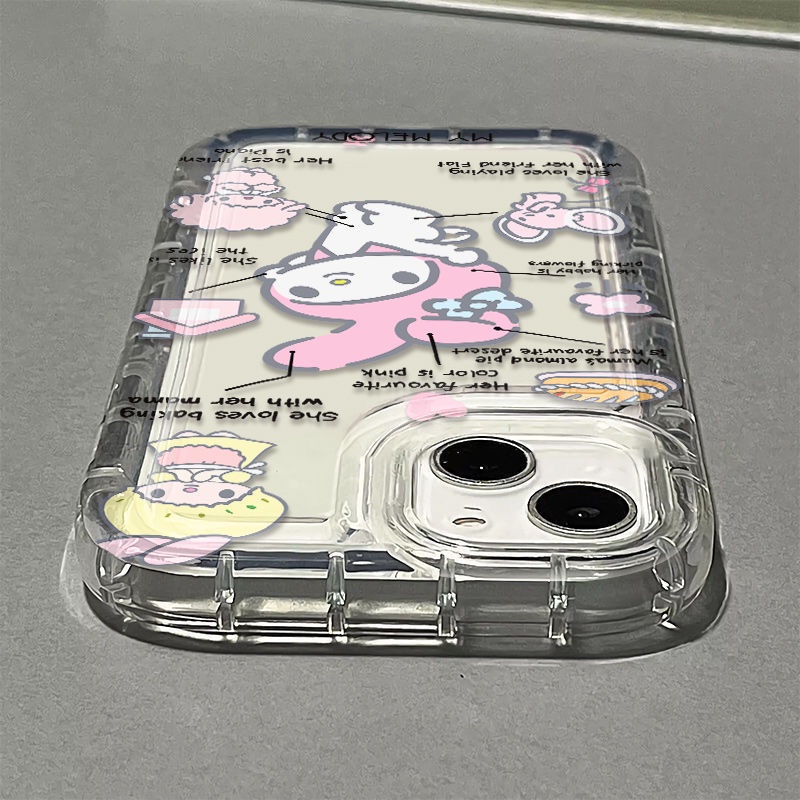 ✅Ốp Điện Thoại Mềm Trong Suốt Chống Sốc Họa Tiết Thỏ Cho Iphone 14 Medi 13 Xsmax 11 / 12 Xsmax pro 78p xr YC4Q