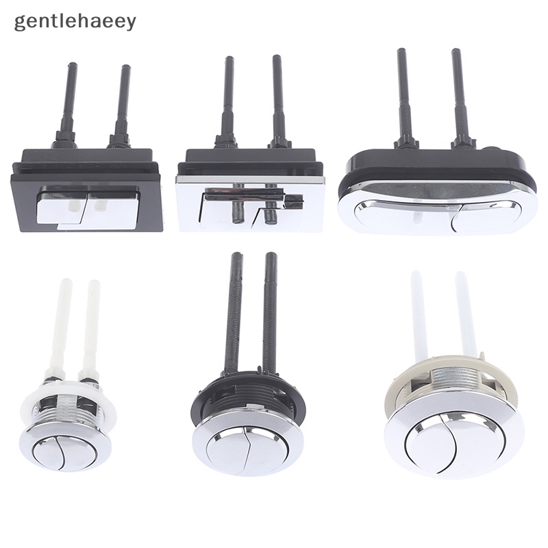 1 Nút Xả Bồn Cầu Hình Tròn / Vuông Tiện Dụng