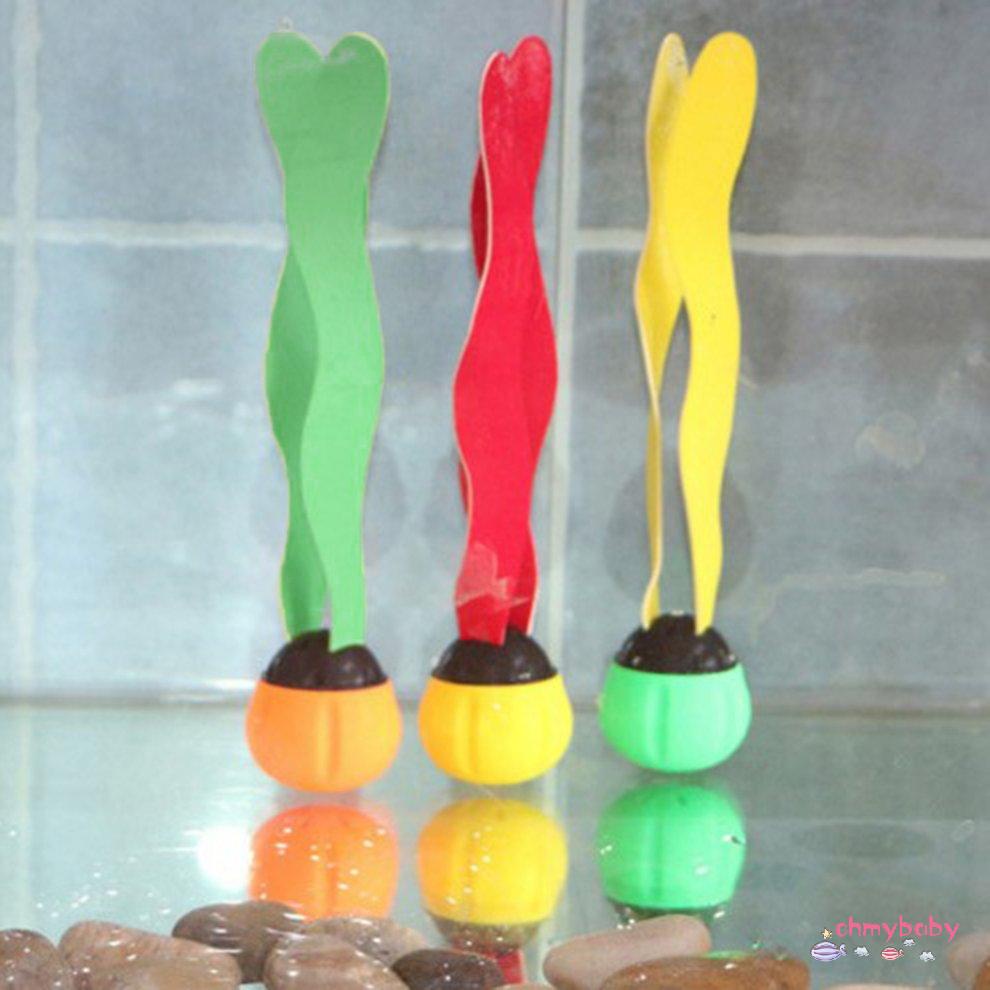 [OMY] 3 Lặn Rong Biển Đồ Chơi Nhiều Màu Bể Bơi Đào Tạo Trò Ngộ Nghĩnh Mới Lạ Cỏ Dành Cho Trẻ Em [P/15]