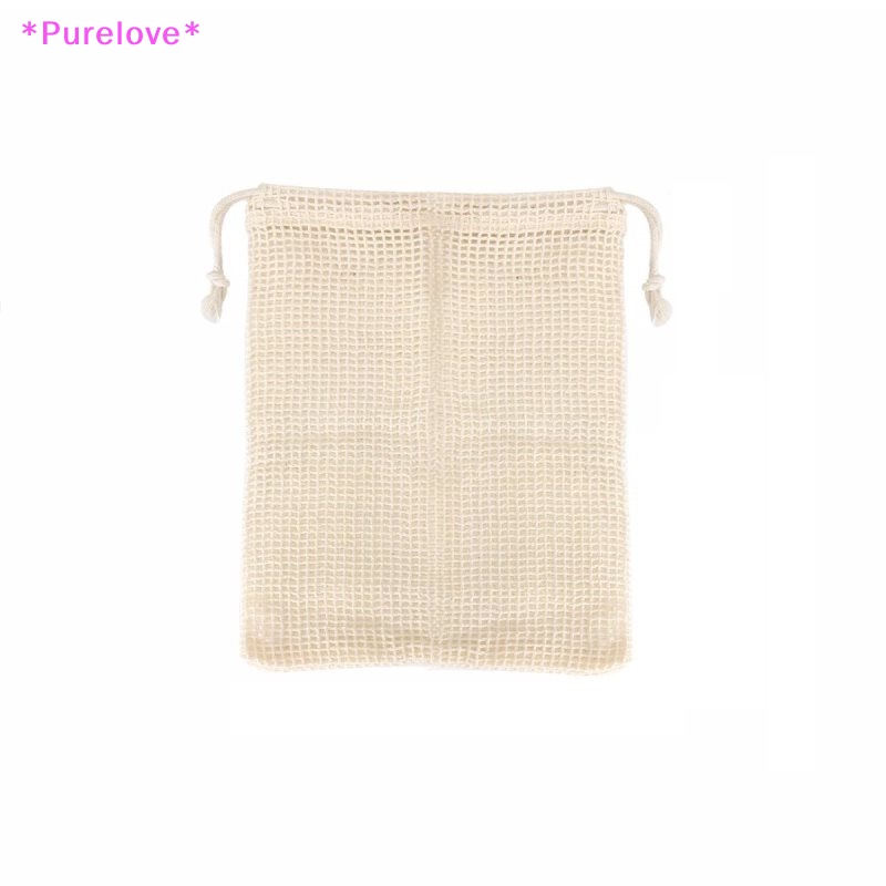 Túi Lưới Cotton Tẩy Trang Tái Sử Dụng Tiện Lợi