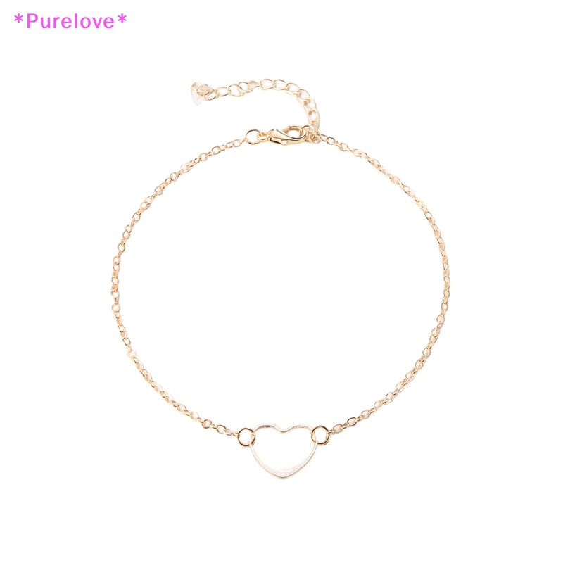 Vòng Tay Mặt Trái Tim Đơn Giản Phong Cách Âu Mỹ Thời Trang Cho Nữ Mới