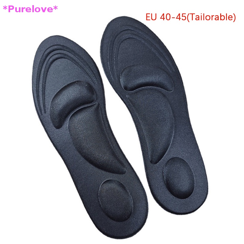 Cặp Đệm Lót Giày 4D Thoáng Khí Giảm Đau Tiện Dụng Mới