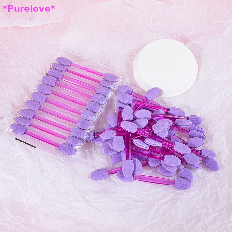 Set 10 Cọ Trang Điểm Phấn Mắt Thiết Kế Hai Đầu Tiện Dụng