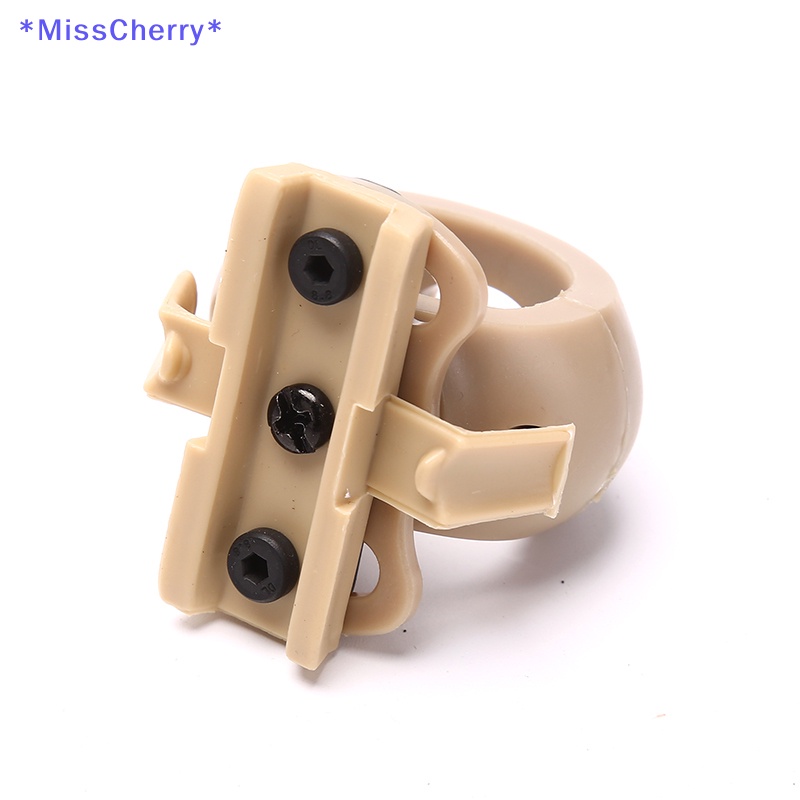 Giá Đỡ Đèn Pin Gắn Mũ Bảo Hiểm Xe Đạp Tiện Dụng Mới