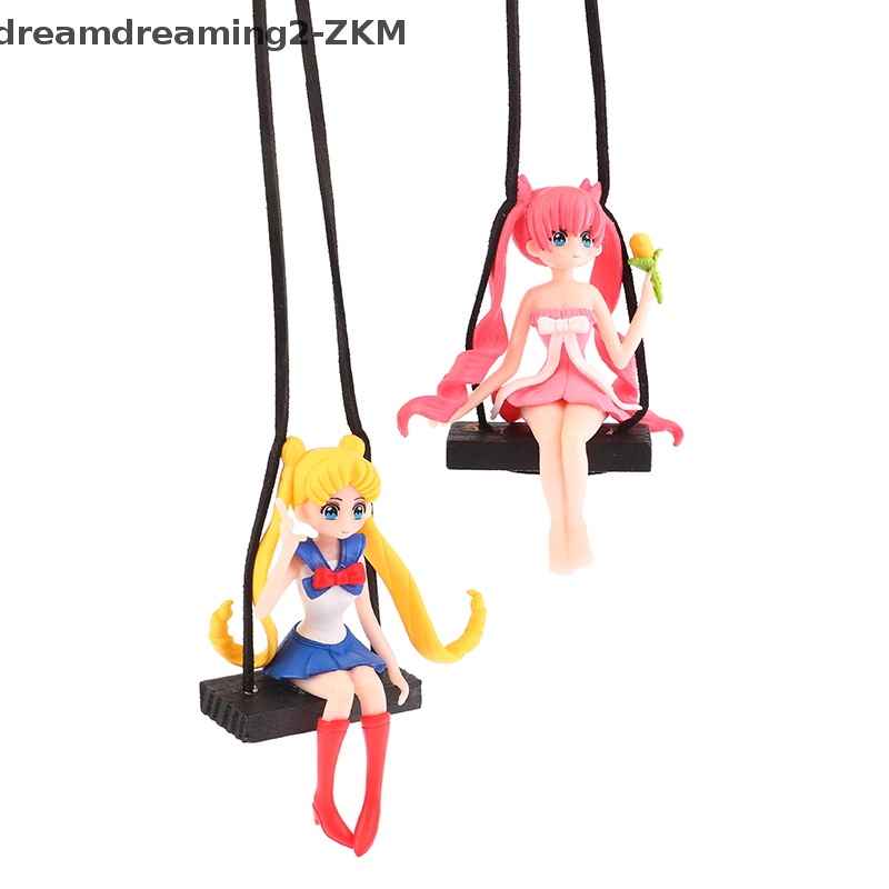 [Dreaming] 1 Mô Hình Anime Thủy Thủ Mặt Trăng Treo Trang Trí Xe Hơi