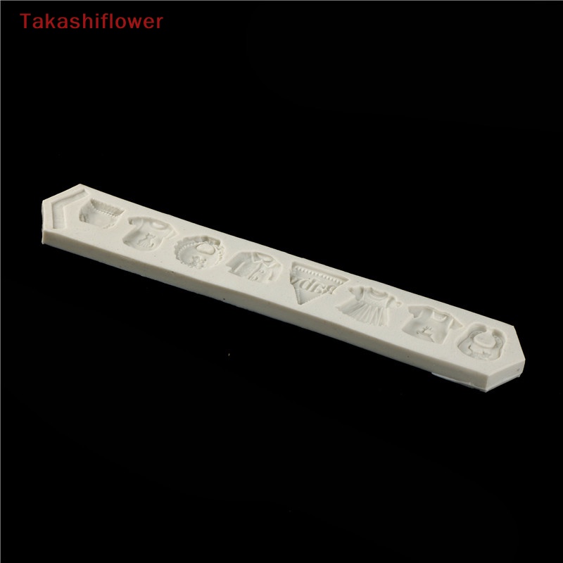 Khuôn Silicone Làm Bánh Hình Quần Áo Em Bé Xinh Xắn