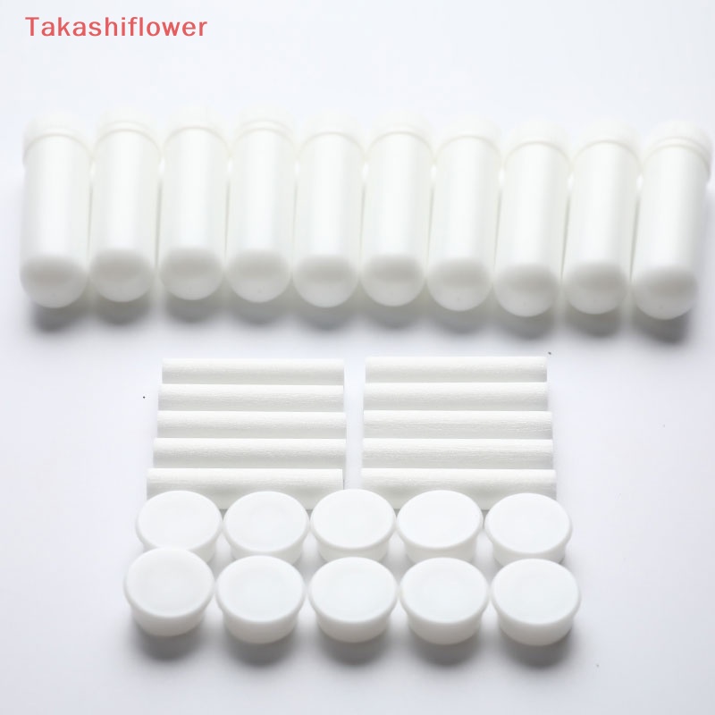 Set 10 Ống Thở Mũi Rỗng Màu Trắng