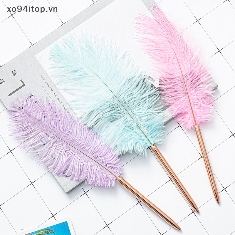 Xoitop Bút Bi Tay Cầm Bằng Kim Loại Kiểu Vintage Cá Tính Vui Nhộn Làm Quà Tặng Đám Cưới Trường Học