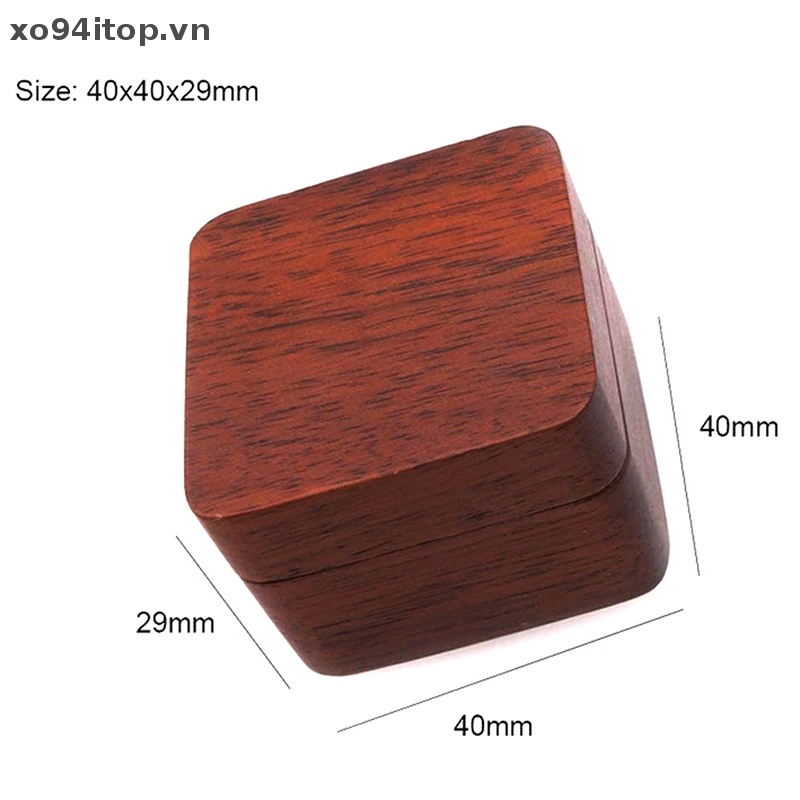Bộ 3 Miếng Gảy Đàn Guitar Bằng Gỗ Kèm Hộp Gỗ