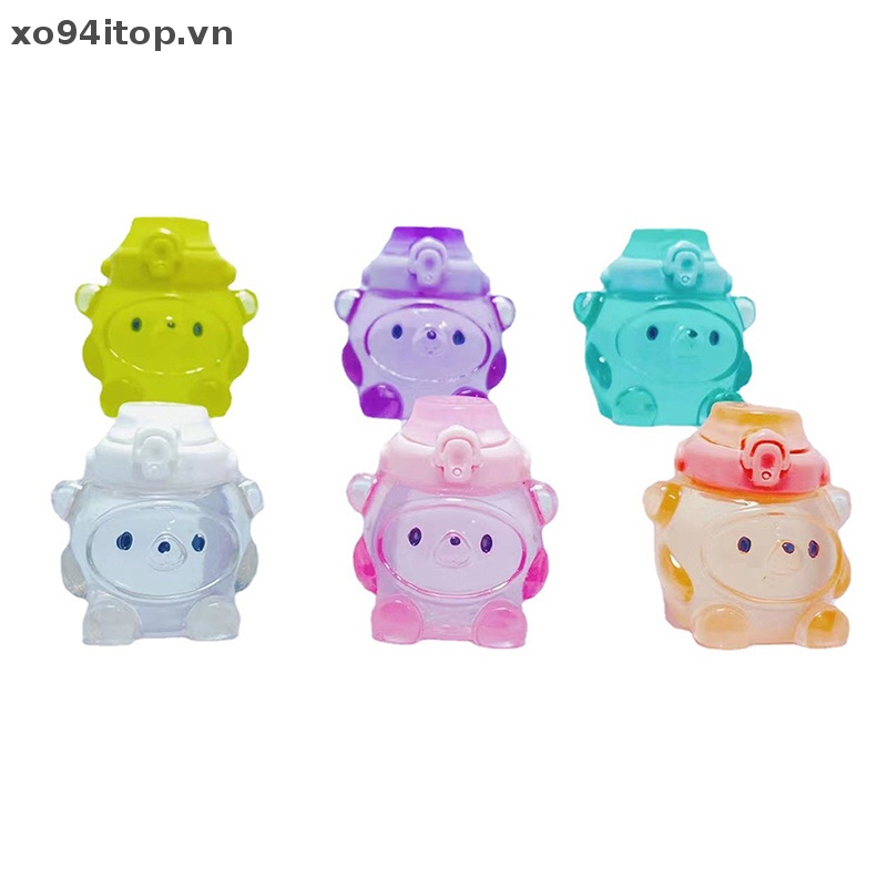 Xoitop Set 2 Mô Hình Gấu Mini Bằng Nhựa Resin Trang Trí Điện Thoại DIY