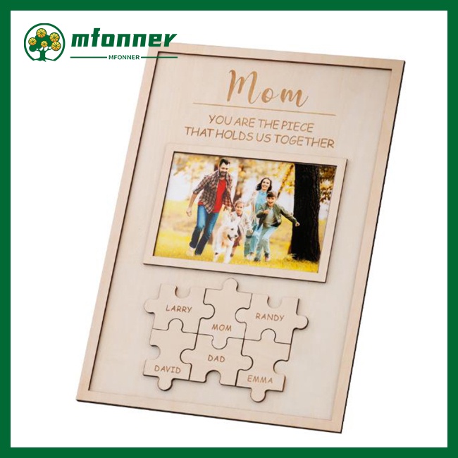 Khung Ảnh Gỗ In Chữ Mom Độc Đáo Diy Dùng Trang Trí Nhà Cửa