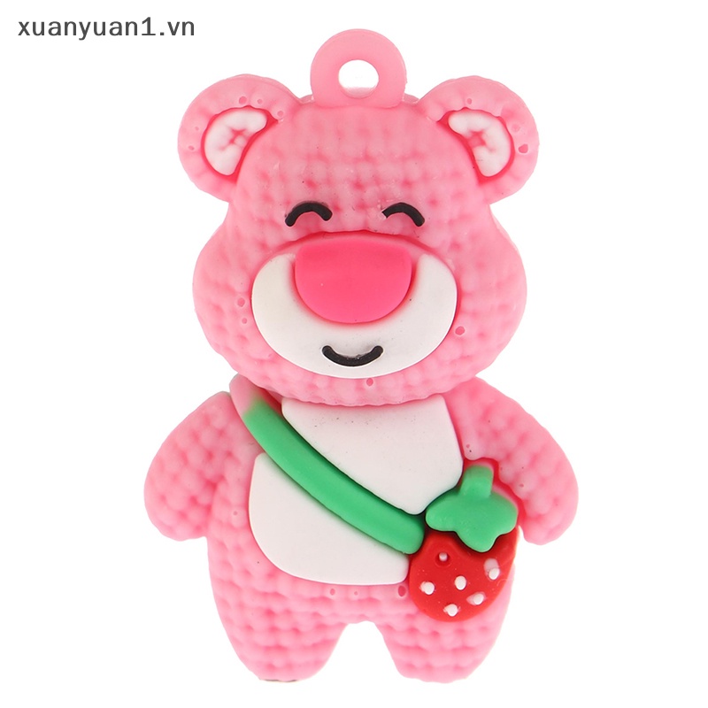 1 Móc Khóa Hình Gấu Nhồi Bông Đáng Yêu