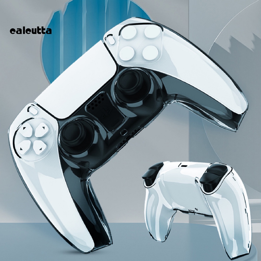 Vỏ Silicon Trong Suốt Siêu Mỏng Bảo Vệ Tay Cầm Chơi Game Sony PS5