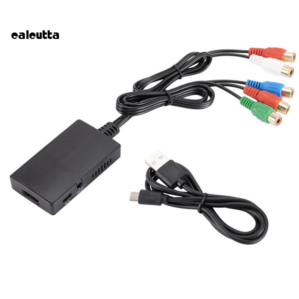Bộ Chuyển Đổi HDMI Sang YPBPR Màu Đen Di Động Nhanh Chóng Không Phân Hủy Được