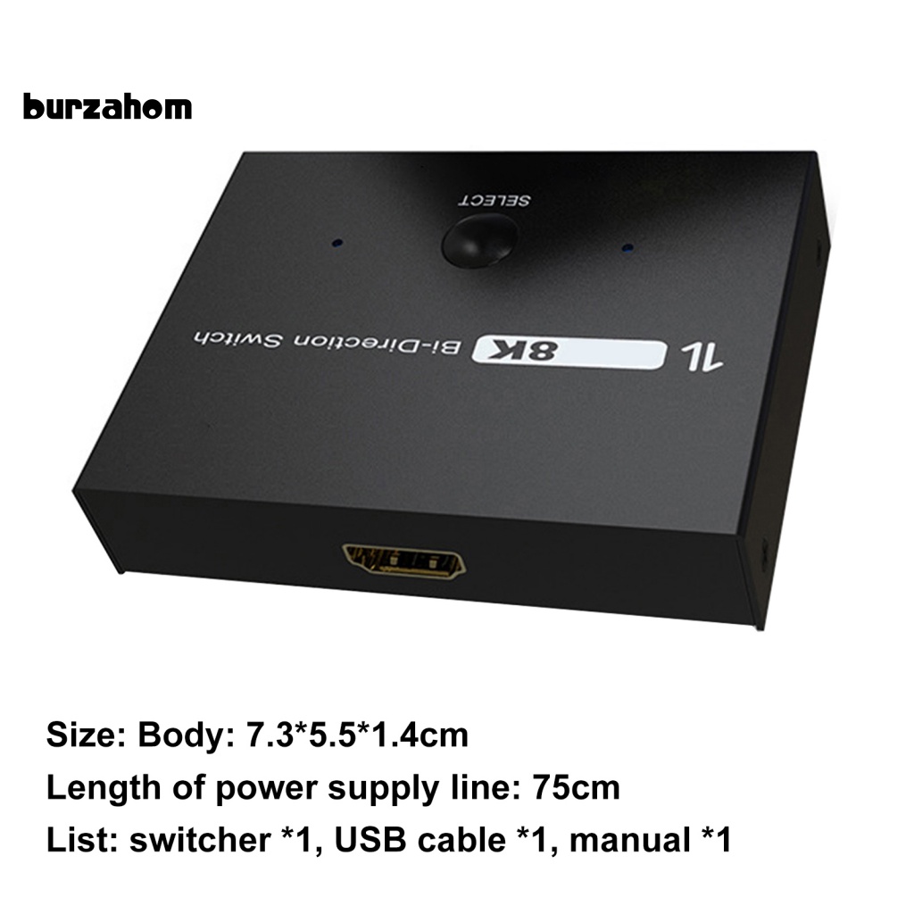 Thiết Bị Chuyển Đổi Video HDMI 2.1 8K 60Hz Độ Phân Giải Cao