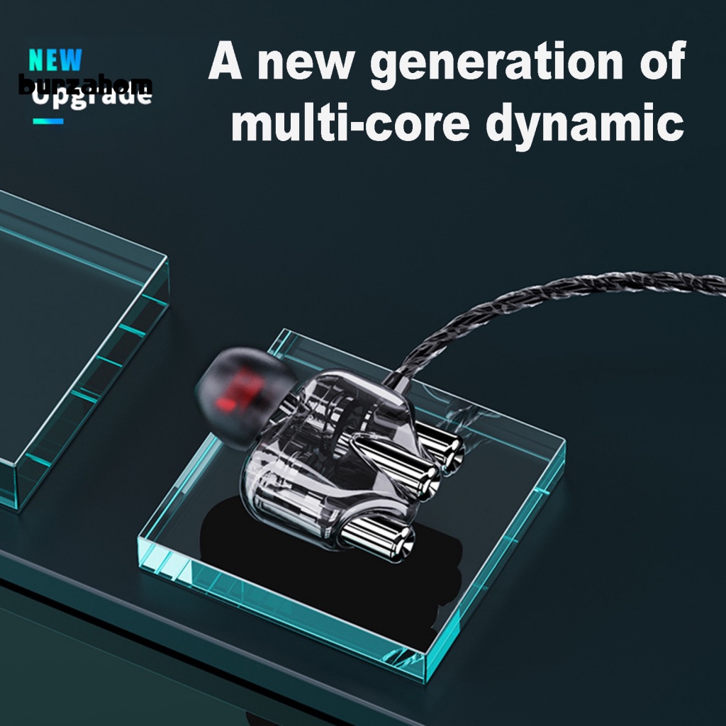 Tai Nghe Nhét Tai Thể Thao Có Dây Trong Suốt