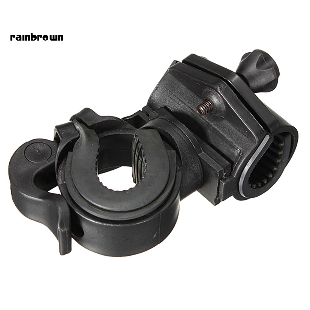 Giá Đỡ Đèn Pin Xoay 360 Độ Cho Xe Đạp