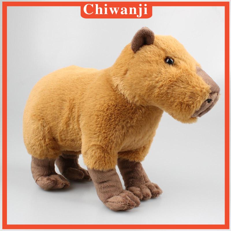 Búp Bê Nhồi Bông Capybara Mềm Mại Trang Trí Phòng Bé