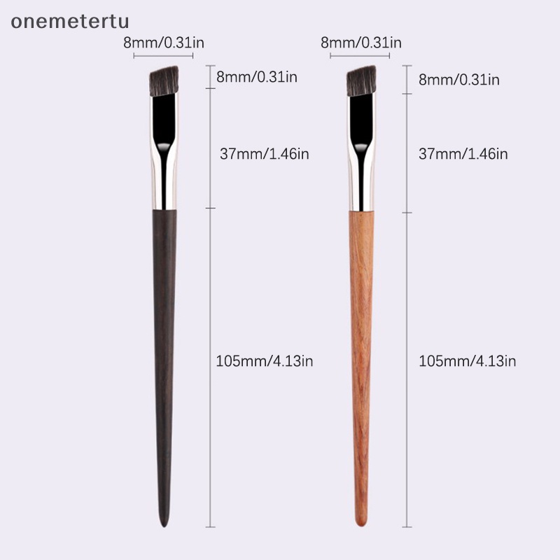 Onemetertu Cọ Trang Điểm Tay Cầm Hình Vuông Tạo Khối Phấn Mắt Che Khuyết Điểm