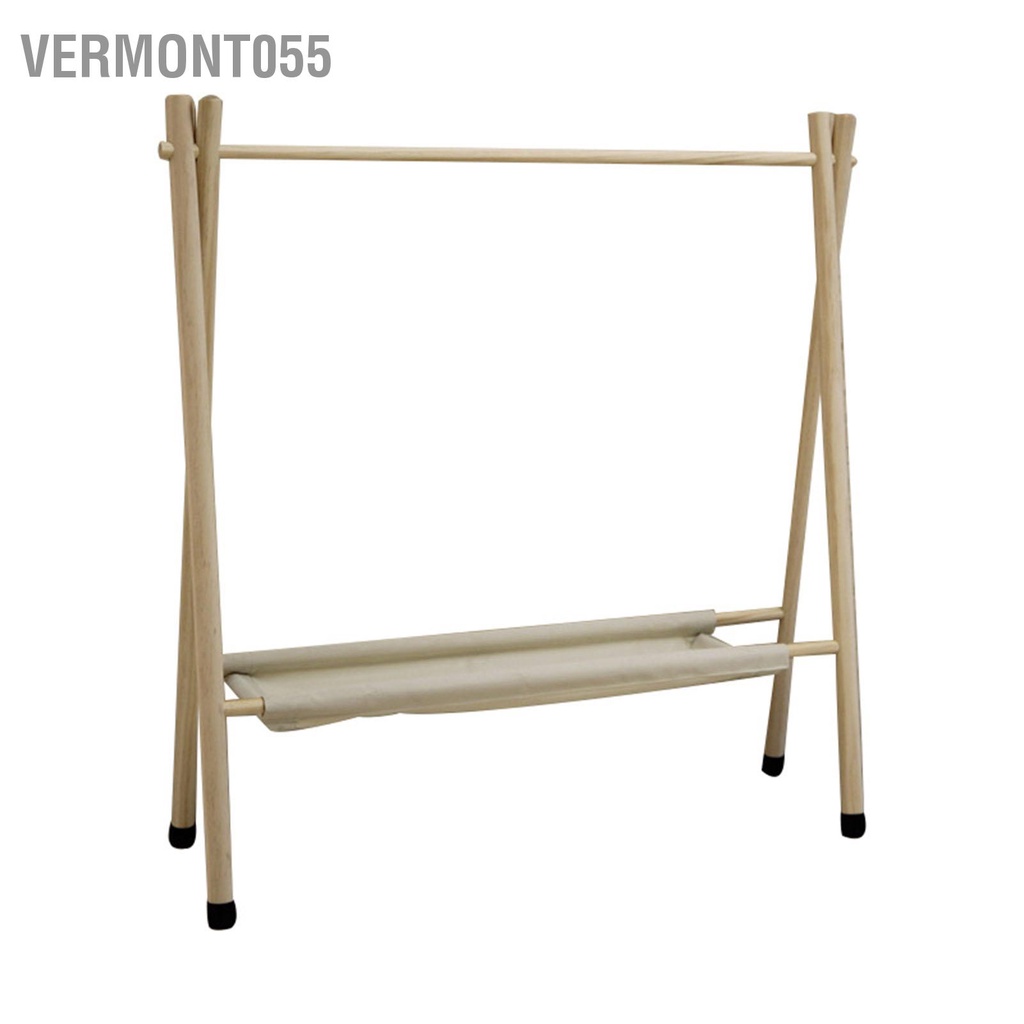 Vermont055 Cắm Trại Giá Treo Cấu Trúc Ổn Định Có Thể Gập Lại Thiết Kế Di Động Gỗ Kim Loại Cao Su Vải Oxford Kệ Móc