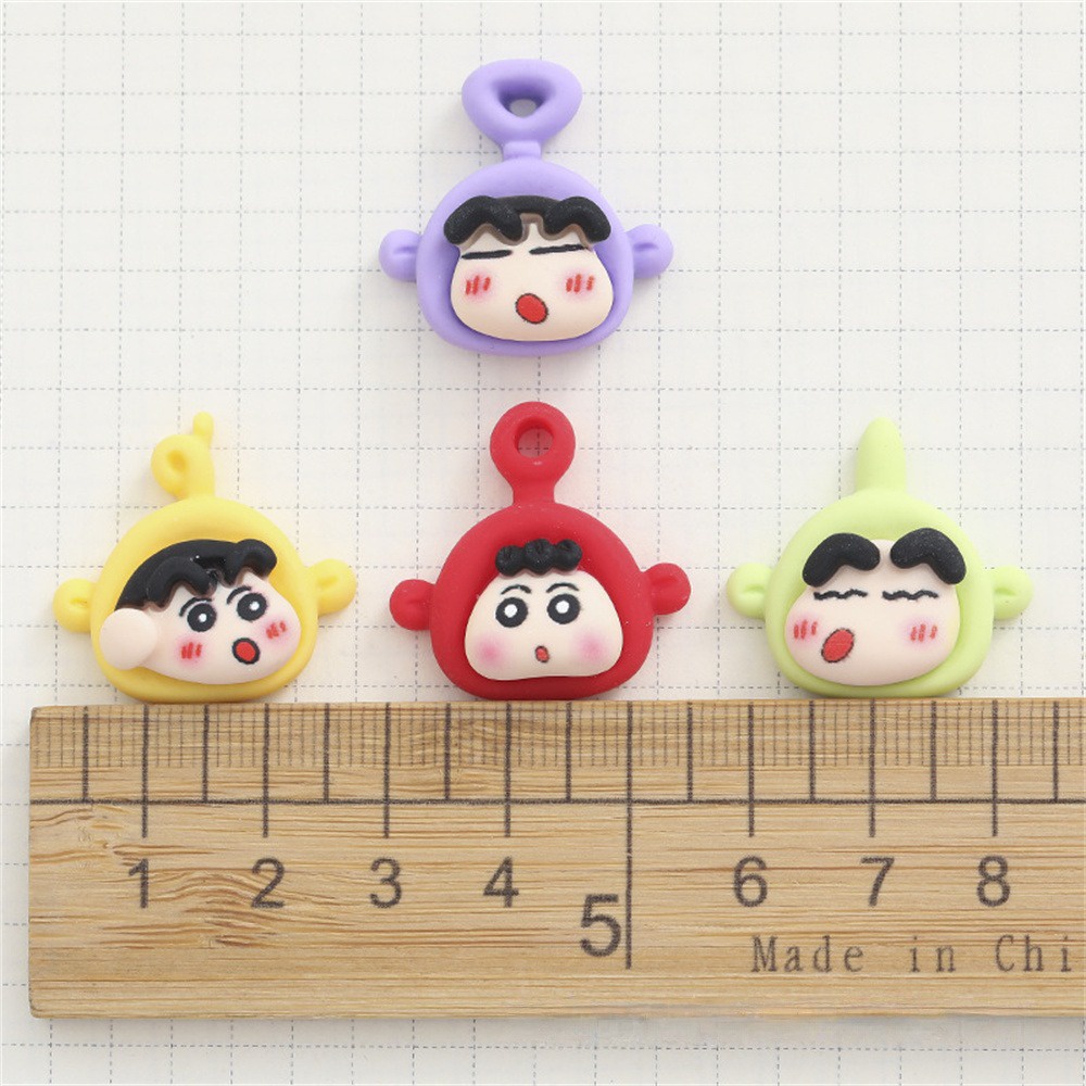 Phụ Kiện Kẹp Tóc / Điện Thoại Hình Ăng Ten Cậu Bé Bút Chì Shin-chan DIY