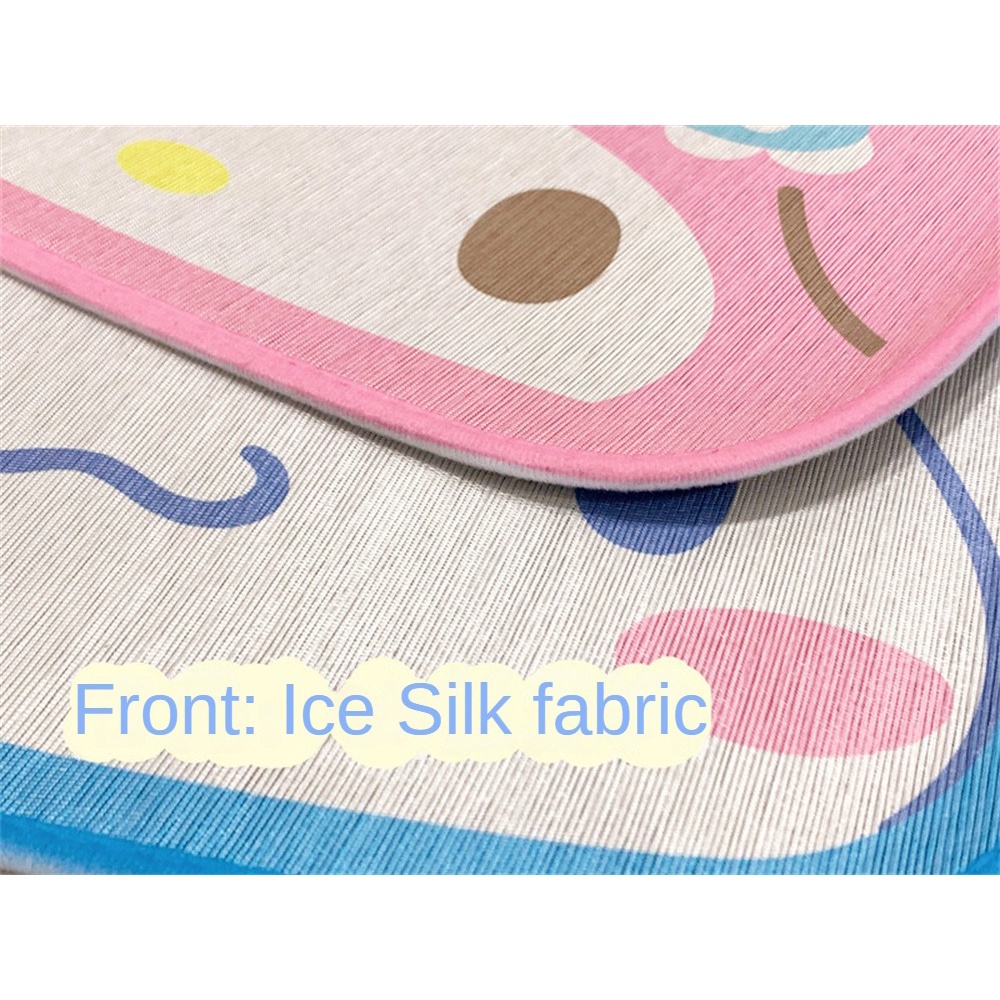 Đệm lụa băng mùa hè Phim hoạt hình dễ thương Đệm thoáng khí Đệm ghế văn phòng Đệm ghế văn phòng Đệm