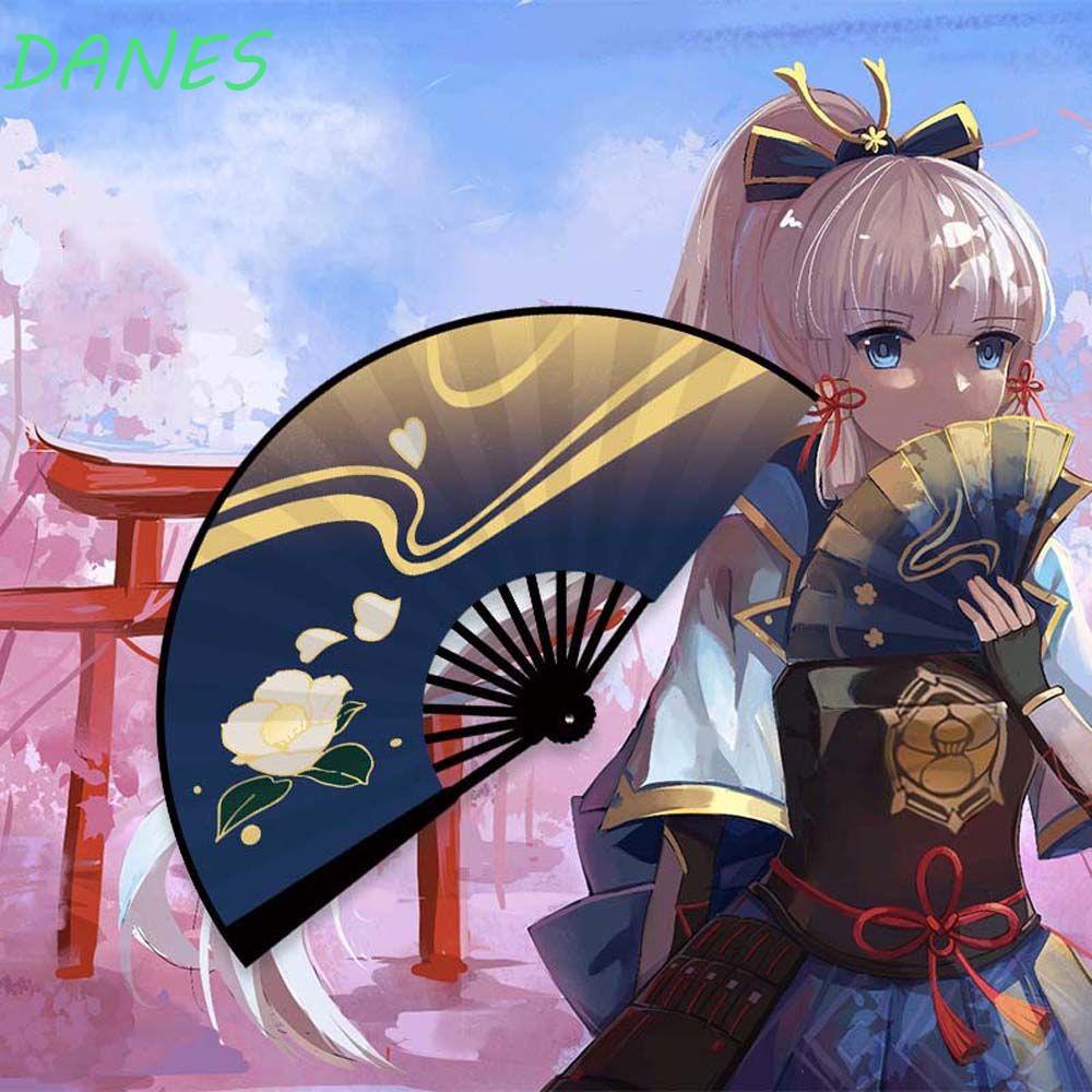 Quạt Xếp Vải In Hoạt Hình Kiểu Trung Hoa Dễ Thương