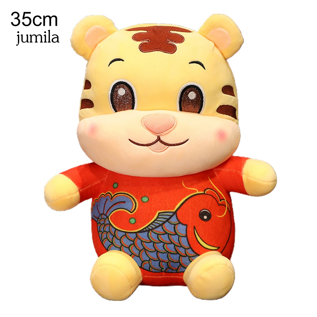 Thú Nhồi Bông Hình Con Hổ Ba Chiều Biểu Tượng Cảm Xúc Năm Mới 2022 Phong Cách Trung Hoa