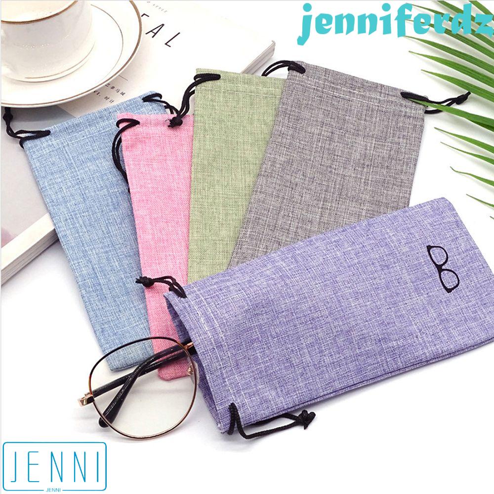 Túi Đựng Mắt Kính / Điện Thoại Di Động 6 Màu Trơn Mượt Mà