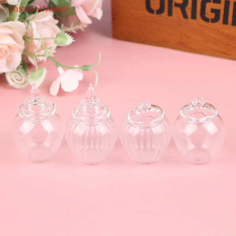 Mô Hình Hũ Kẹo / Trái Cây Trong Suốt Trang Trí Nhà Búp Bê Tỉ Lệ 1: 12