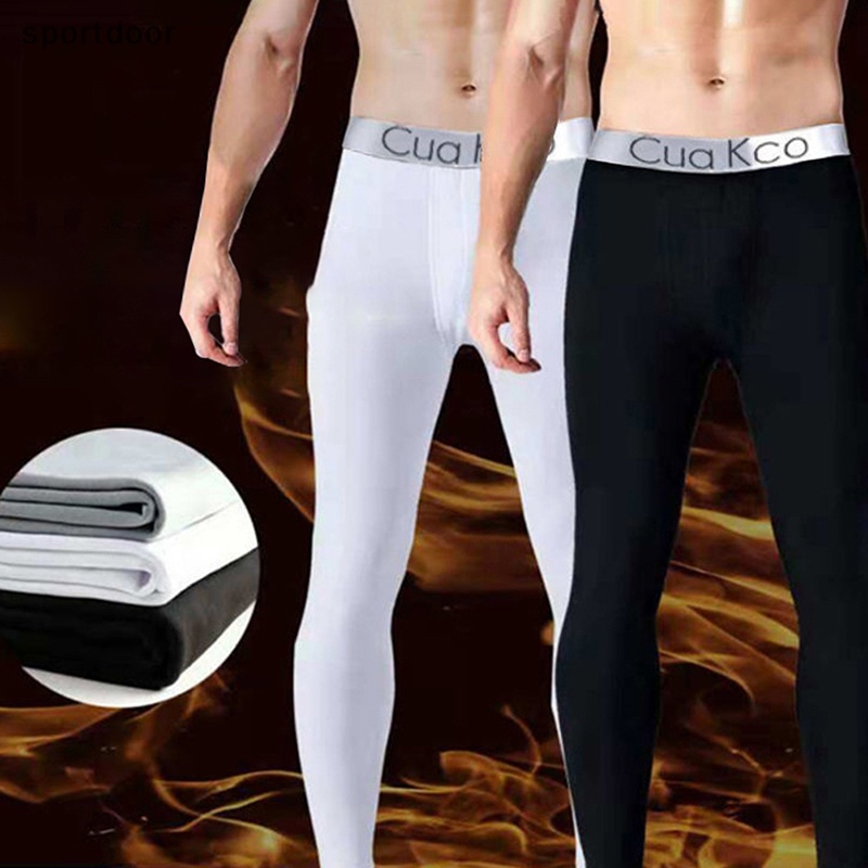 [sportoutdoor] Quần Legging Dài Co Giãn Mềm Mại Giữ Ấm Mùa Đông Thoải Mái Cho Nam [out]