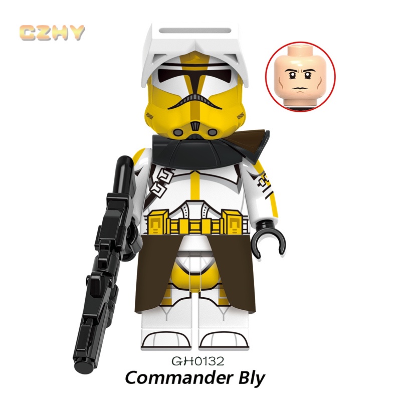 Mô Hình Đồ Chơi Nhân Vật Wilco Trooper Chỉ huy Wrecker Hunter Bly Fox Cody Captain Vaughn