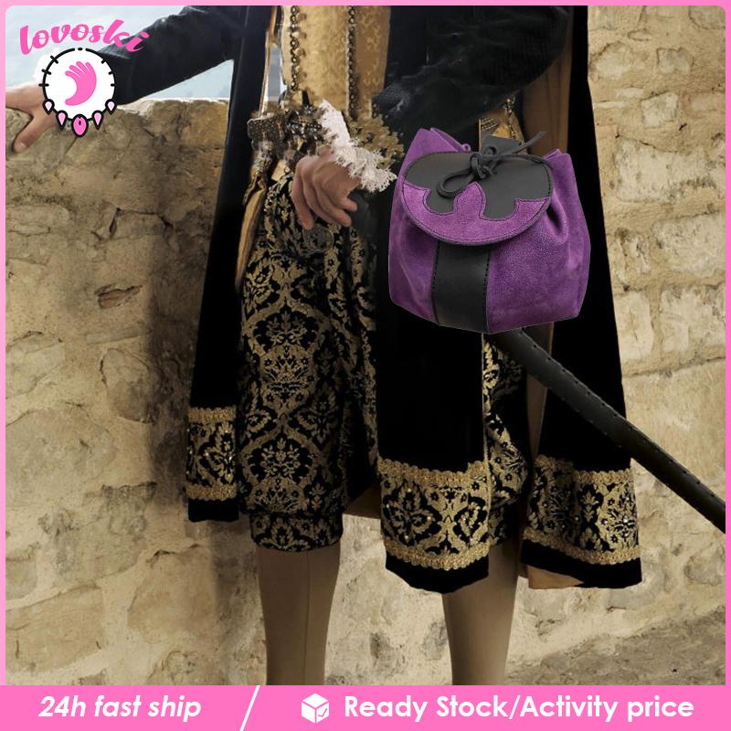 Túi Đeo Thắt Lưng Phong Cách Trung Cổ Dành Cho Nam Và Nữ