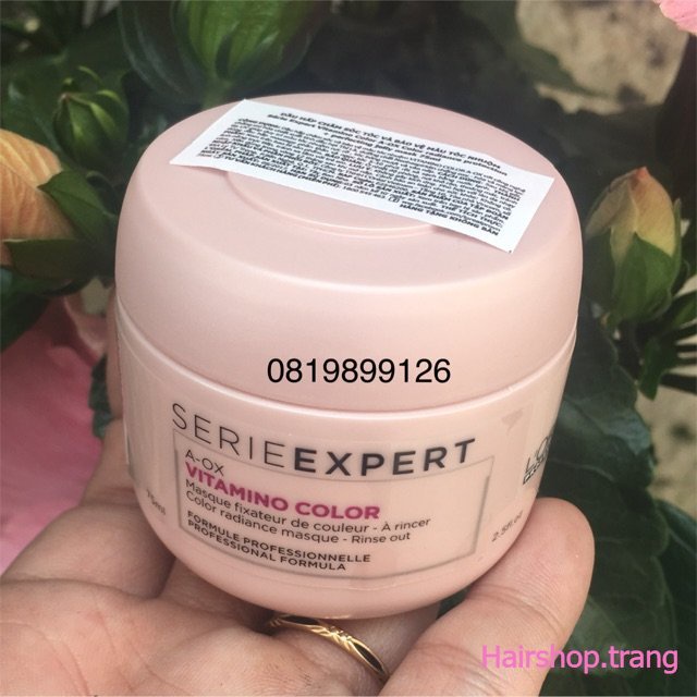 DẦU HẤP CHĂM SÓC VÀ BẢO VỆ MÀU TÓC NHUỘM LOREAL COLOR VITAMINO 75ML