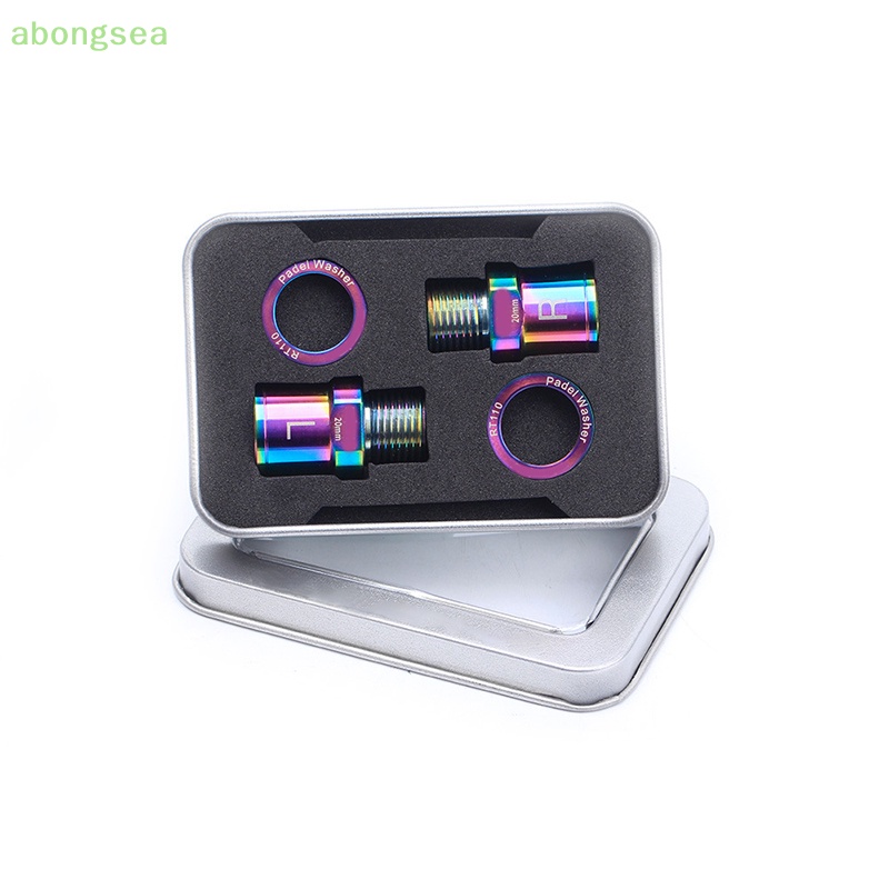 Abongsea Pedels 16mm / 20mm Pedels Bằng Titan Cho Pedels Xe Đạp