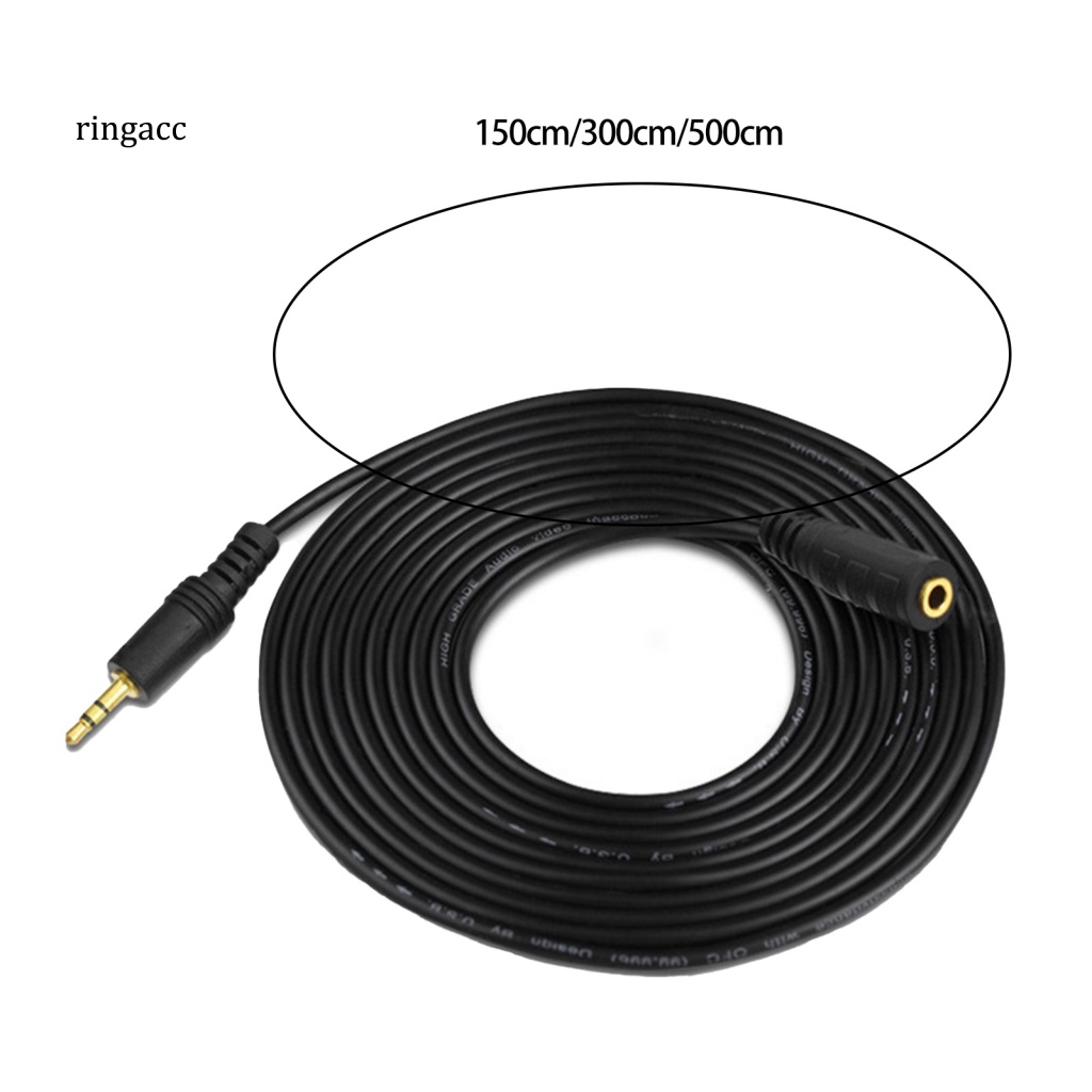 Dây Cáp Âm Thanh Nối Dài Chống Nhiễu Ổn Định 3.5mm Male Sang Female Cho Loa