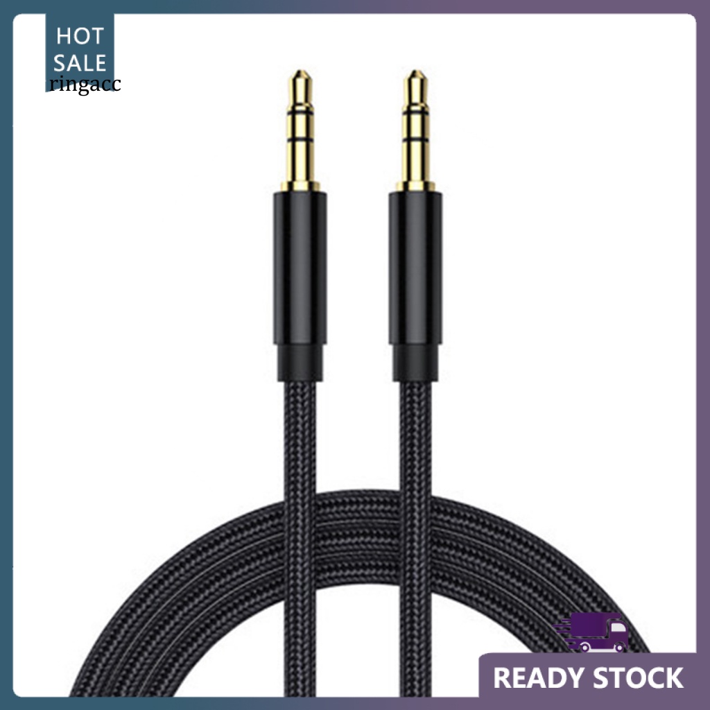Dây Cáp Âm Thanh AUX 3.5mm Bằng Hợp Kim Nhôm Cho PC RGA