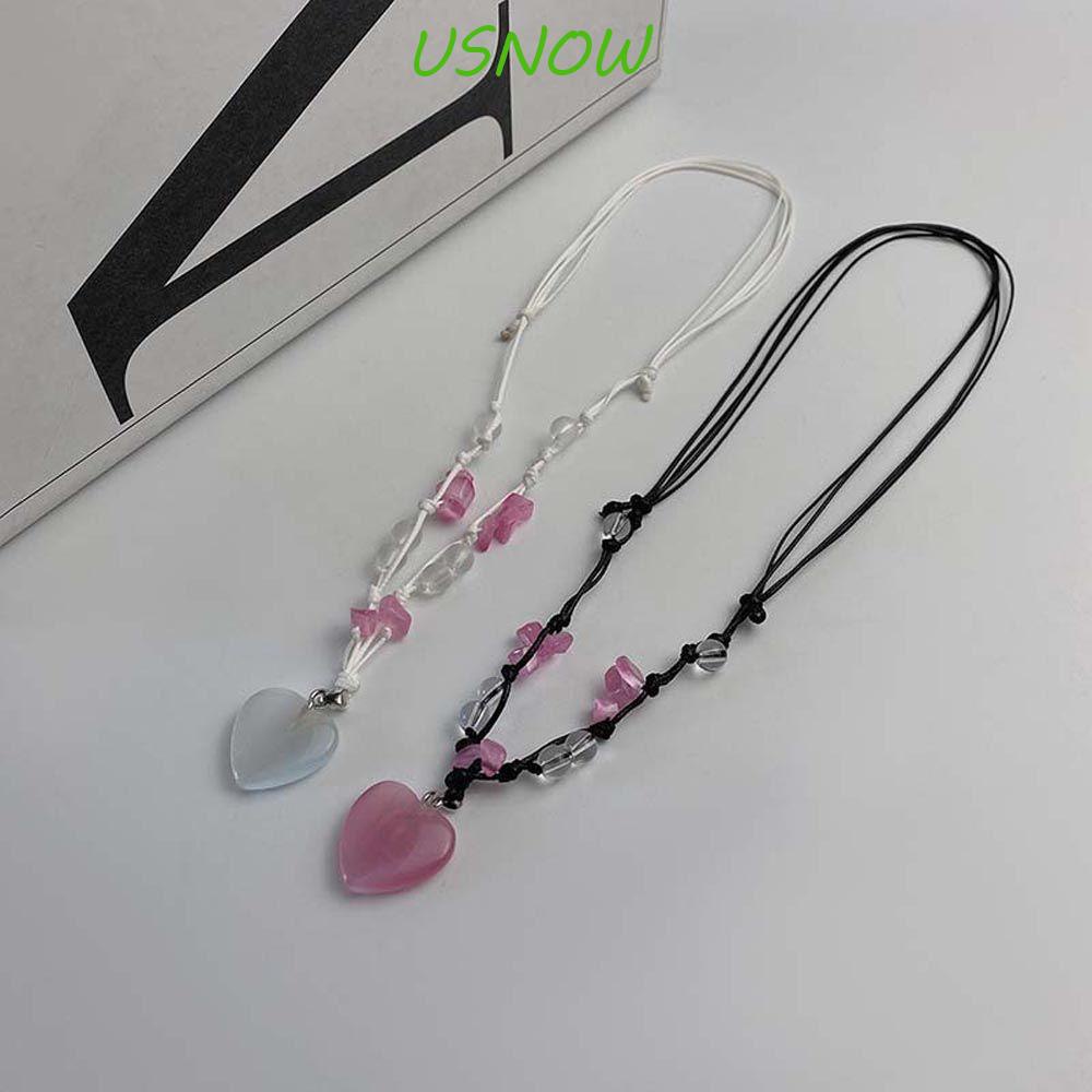 Dây Chuyền Mặt Trái Tim Phong Cách Hàn Quốc Thời Trang Cho Nữ