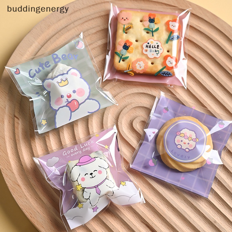 Set 100 Túi Nhựa Trong Suốt Dùng Để Đựng Bánh Kẹo Tiện Dụng