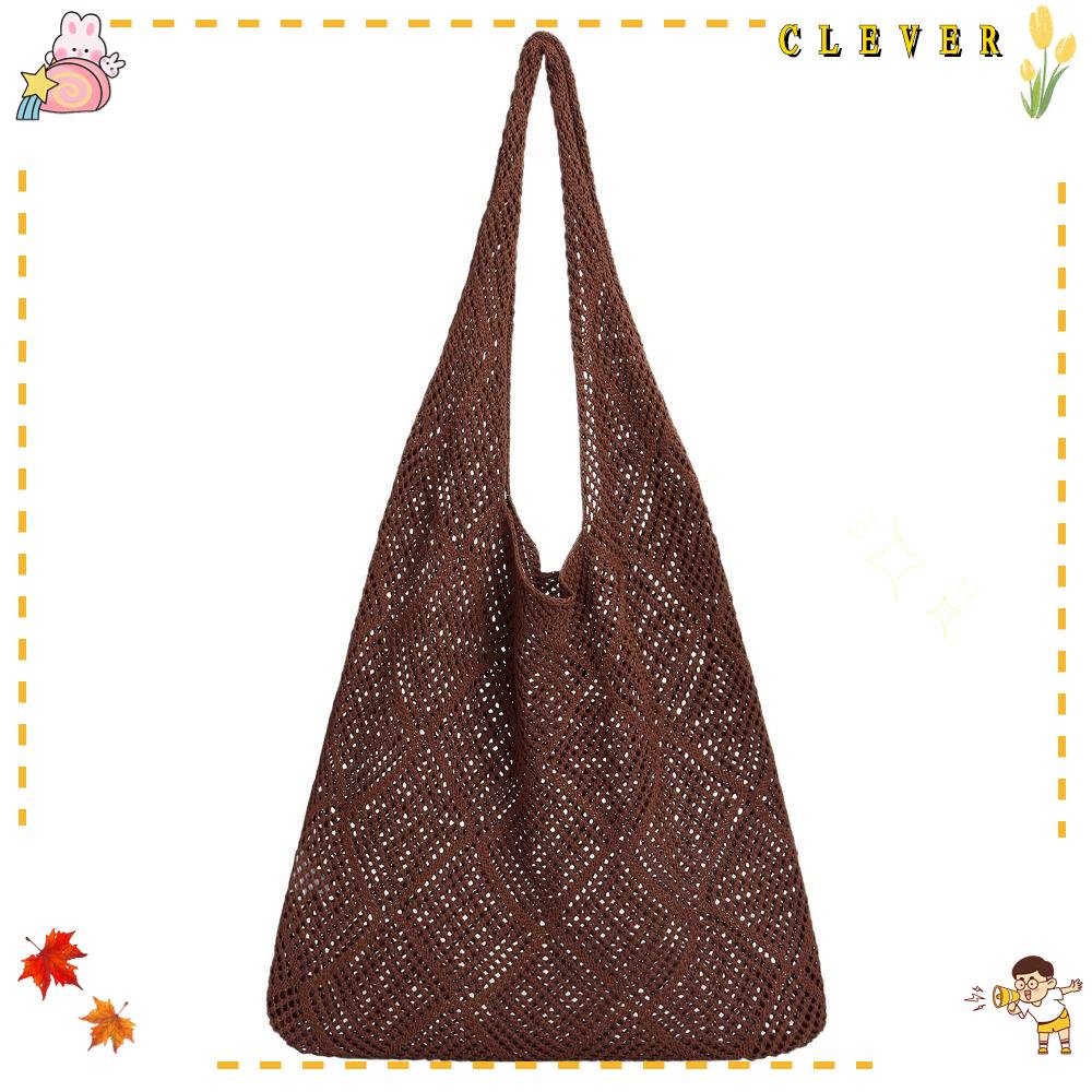 Túi Xách Đeo Vai Sức Chứa Lớn Thiết Kế Đục Lỗ Thời Trang Cho Nữ