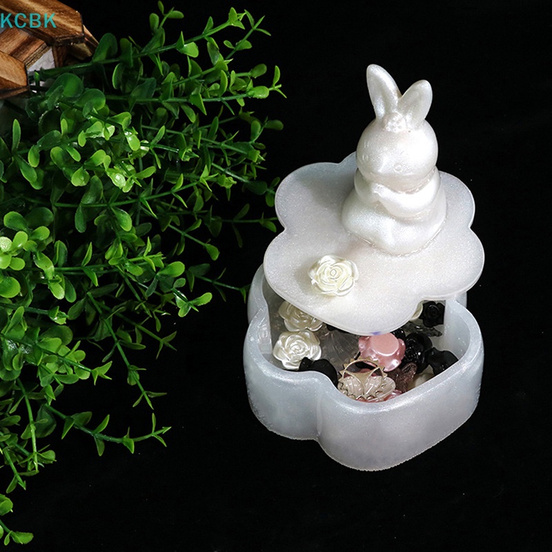 Khuôn Silicone Làm Hộp Đựng Trang Sức Hình Dấu Chân Mèo DIY