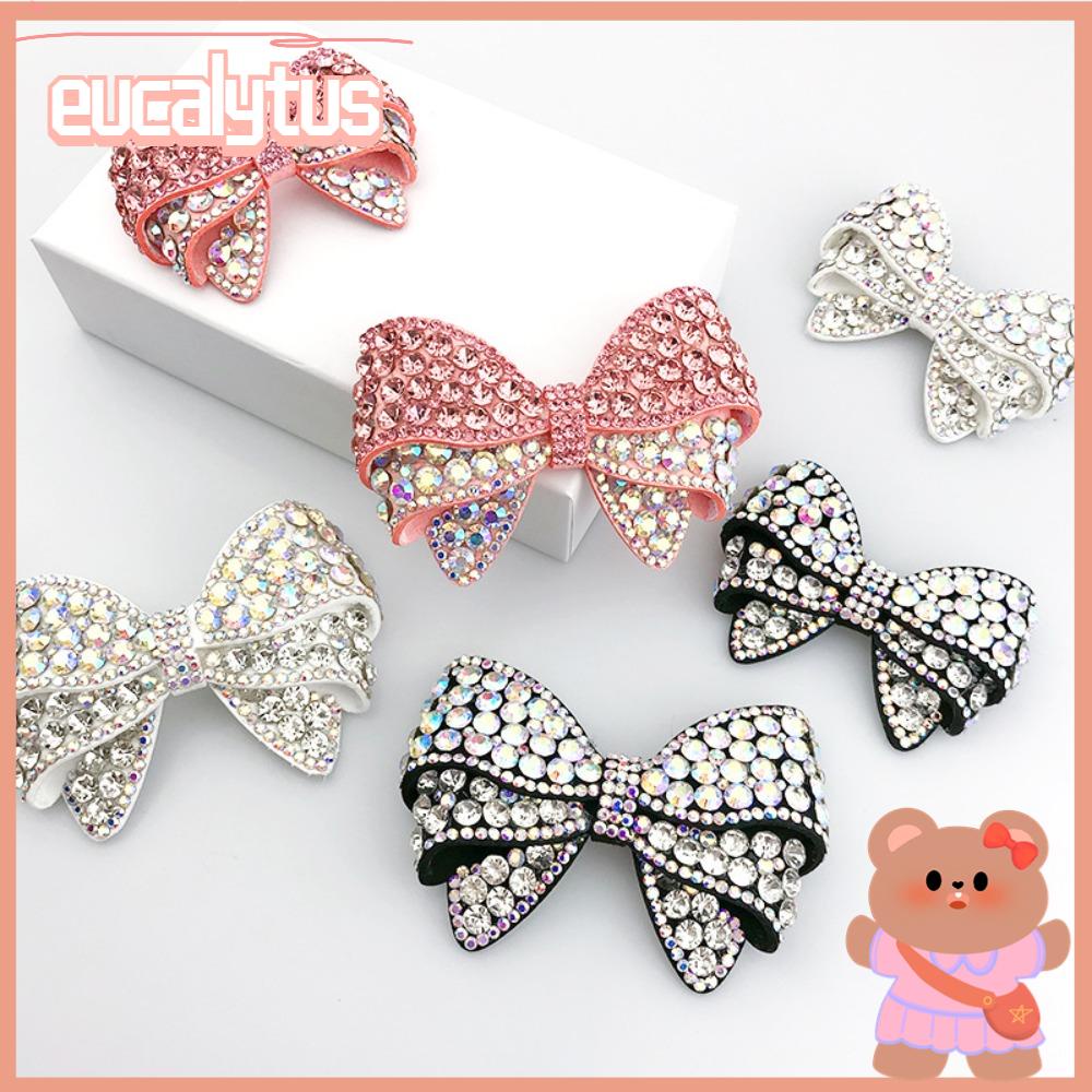 Eutus Bow|Giày Cao Gót Đính Đá Sang Trọng Dành Cho Cô Dâu|Phụ Kiện Trang Trí Xinh Xắn Chất Lượng