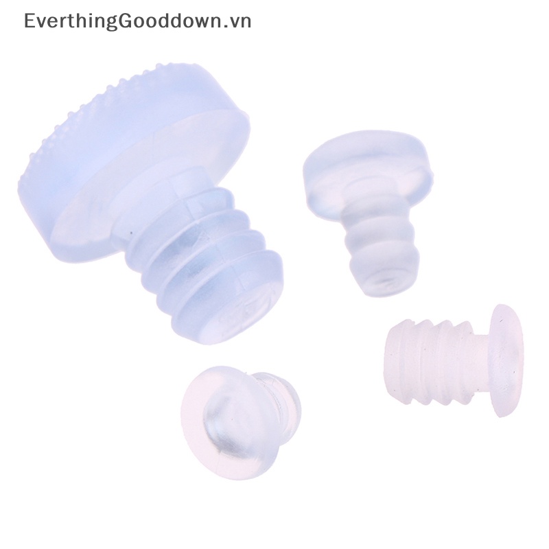 Hạt Cao Su Mềm Trong Suốt Chống Va Chạm Lỗ Cắm Bàn Chân